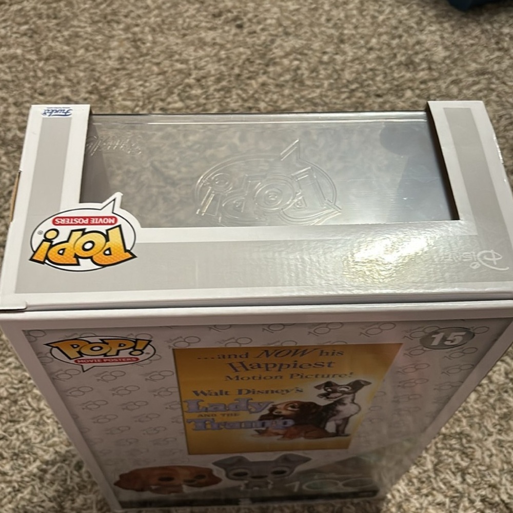 Funko Pop! Movie Poster Edition Disney's "Lady and the Tramp” 100th Anniversary - Picture 13 of 14